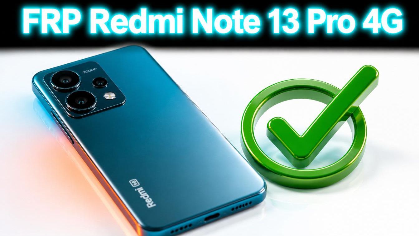 FRP Xiaomi Redmi Note 13 Pro 4G Emerald✅
