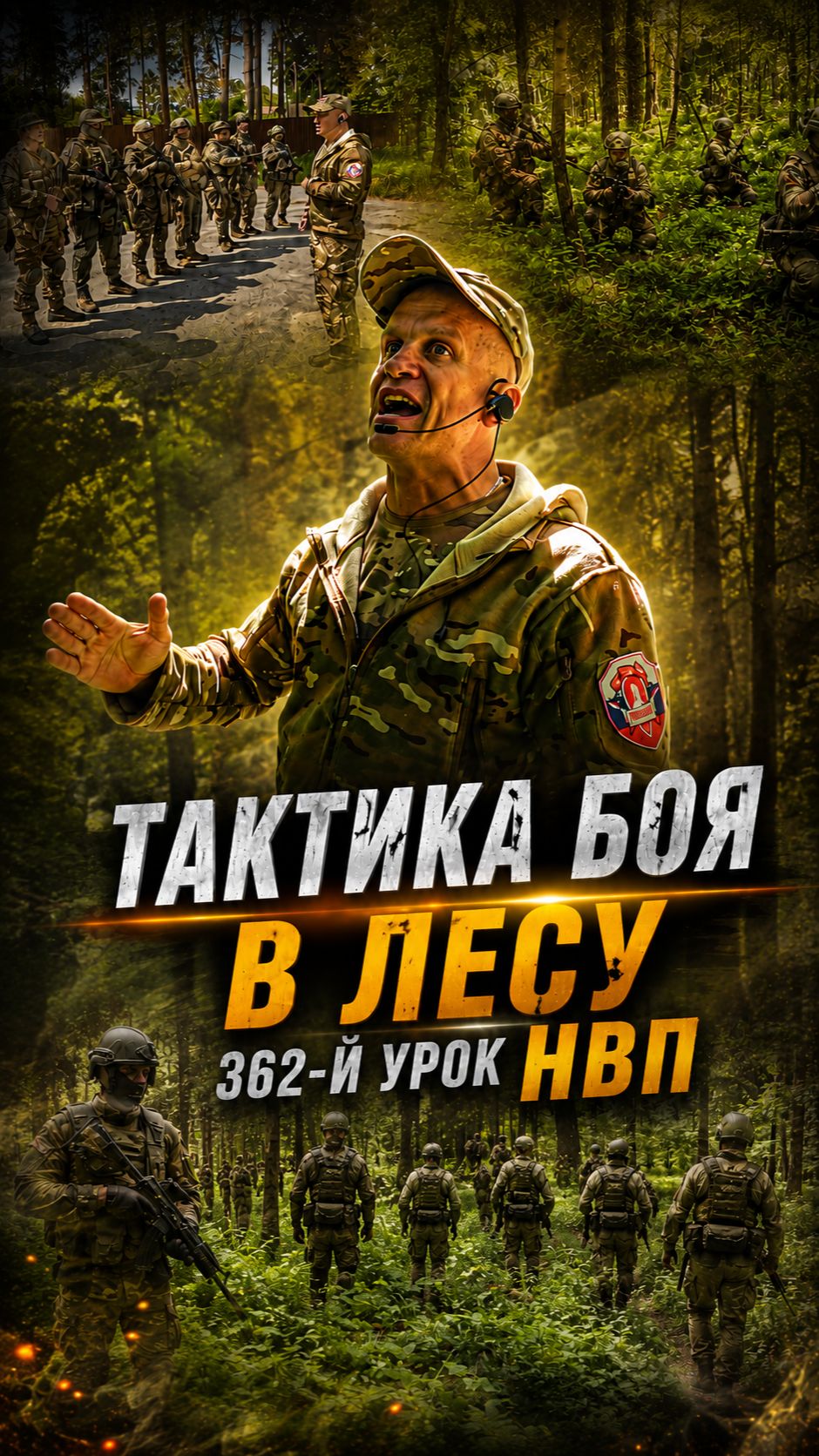ТАКТИКА БОЯ В ЛЕСУ | ПОИСК ПРОТИВНИКА, ВСТРЕЧНЫЙ БОЙ И ЗАСАДА | КЛУБ ЯРОПОЛК, НВП, 20.06.2026