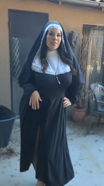 4k Curvy Hot Nun Dance Music Liberty Uniform  Light Weight Single Shot