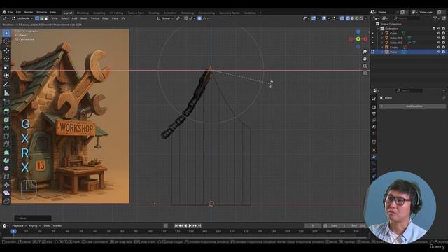12. Stylized House modeling part 1 смотреть онлайн