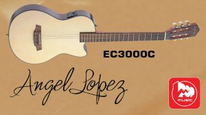 Классическая гитара с подключением Angel Lopez EC3000. Cher & Eros Ramazzotti - Più che puoi кавер