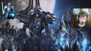 тёмный рыцарь прошёл 4 голову за Аиур!. в StarCraft II. 5 серия.