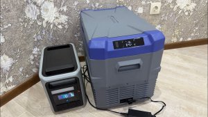 тест холодильника alpicool nl40 и зарядной станции romoss RM1200
