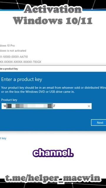 🗝️ HOW TO ACTIVATE WINDOWS 10 PRO IN 1 MINUTE?! ⚡ смотреть онлайн