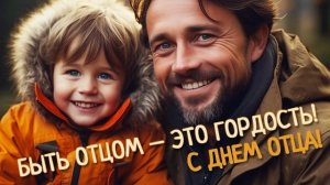 с Днём отца шикарное видео поздравление наших пап