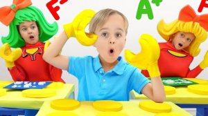 Приключение в Лего школе для детей!