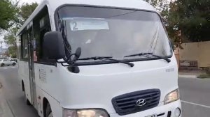 Поездка на маршрутке Hyundai County LWB(ТагАЗ) по маршруту 2