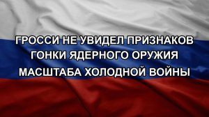 Гросси не увидел признаков гонки ядерного оружия масштаба холодной войны