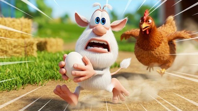 Буба — мультфильм для детей «Веселье на ферме» смотреть онлайн
