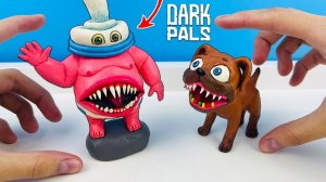 [Лепка ОК] Лепим Binky Drinky (Бинки Дринки), Chompy Chasey (Чомпи Чейзи) Dark Pals: The 1st Floor