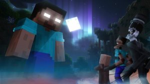 Выживание в Minecraft в роли страшных мобов! (Все эпические моменты с Херобрином)