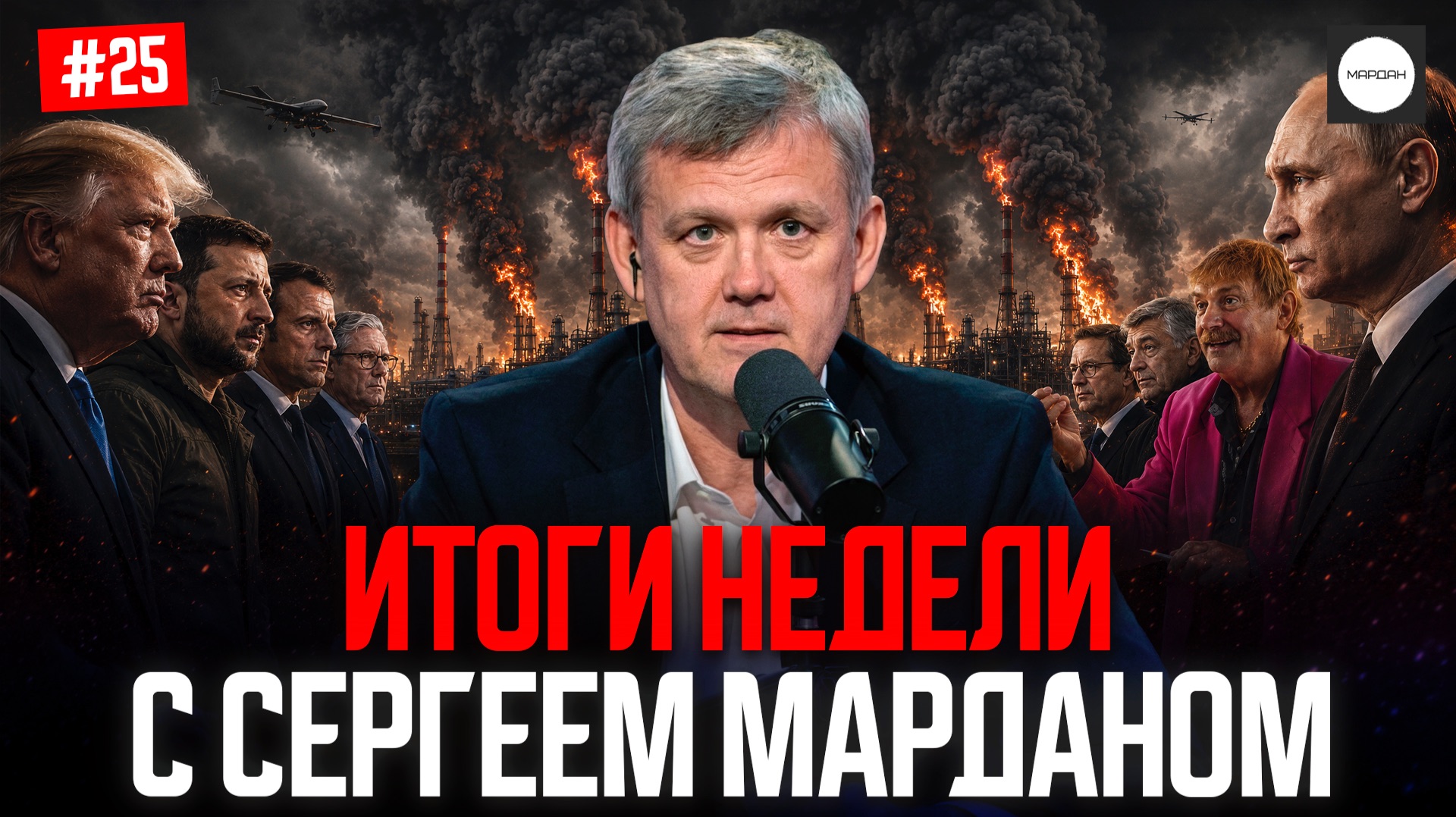ИТОГИ НЕДЕЛИ С СЕРГЕЕМ МАРДАНОМ смотреть онлайн