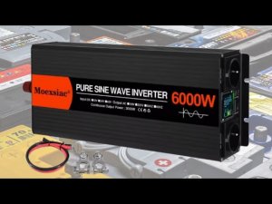 Инвертор Чистый синус 12v - 220v 3000W Pure Sine Wave Inverter  #energy #энергия #инвертор #inverter