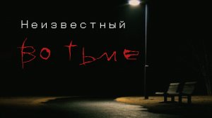 Страшные истории на ночь: неизвестный во тьме.
