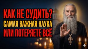Не судите — или потеряете ВСЁ. Как не судить людей Слова святителя Игнатия, от которых холодеет 😇