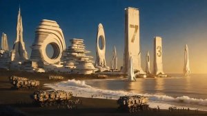 Electronic Sci-Fi Ambient ⧸ Coastal Planet — Deep Space Chill Mix