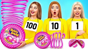 100 Слоев Еды Челлендж # Съедобная Битва