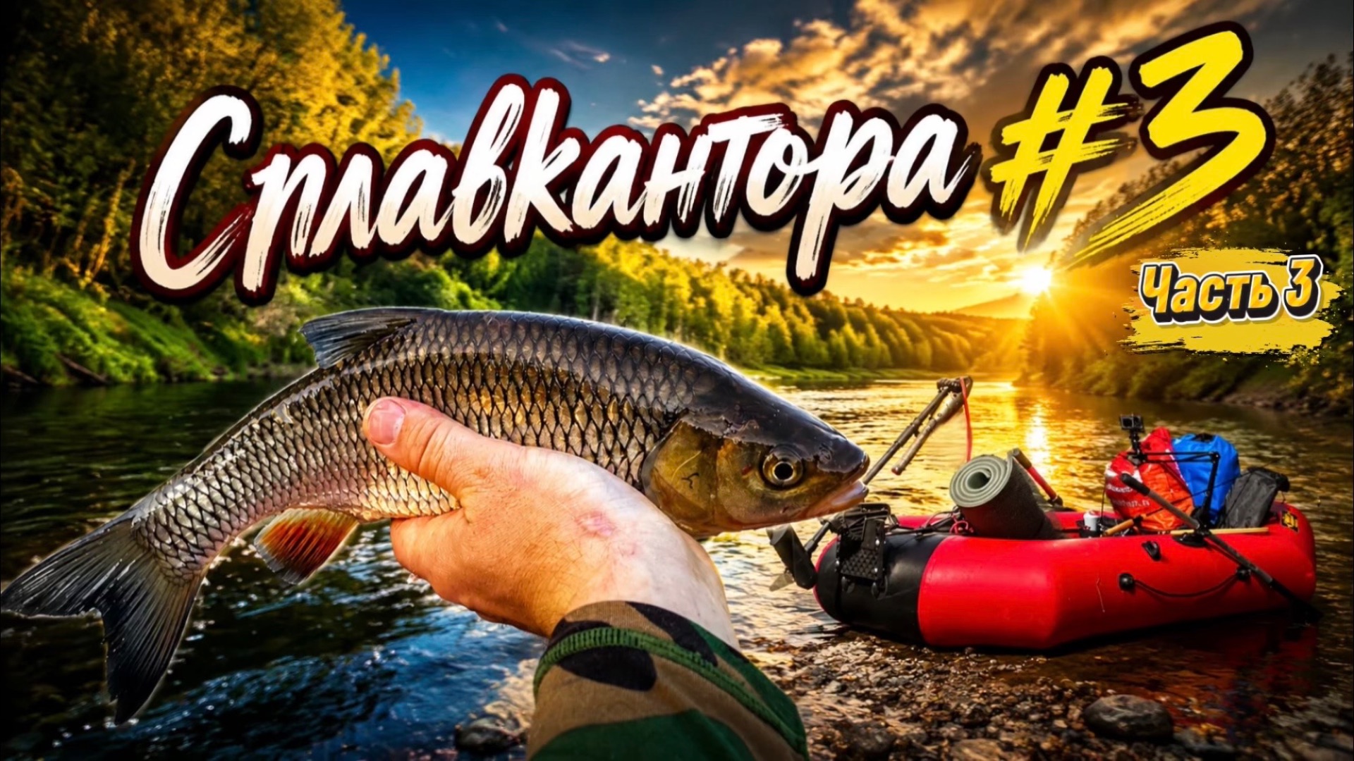 Майский сплав. День 3 | Ловля Голавля