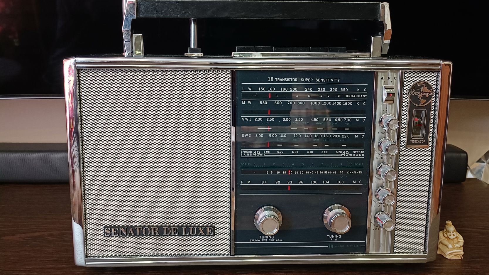 Senator de Luxe . Sanyo Transworld 18H-815 Radio . Japan . Конфетка для Любителей Ретро ! В Продаже смотреть онлайн