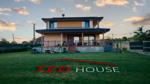 Двуетажна сглобяема къща с веранда в Подгумер | Ted House