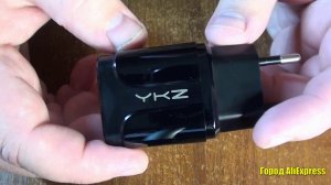 Зарядное устройство YKZ. Быстрая зарядка 3.0 QC 3.0 18 Вт. 5В 9В 12В 2.4А 1.5А