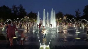 Kharkiv Харьков вечерний Сухой фонтан 24.08.2024
