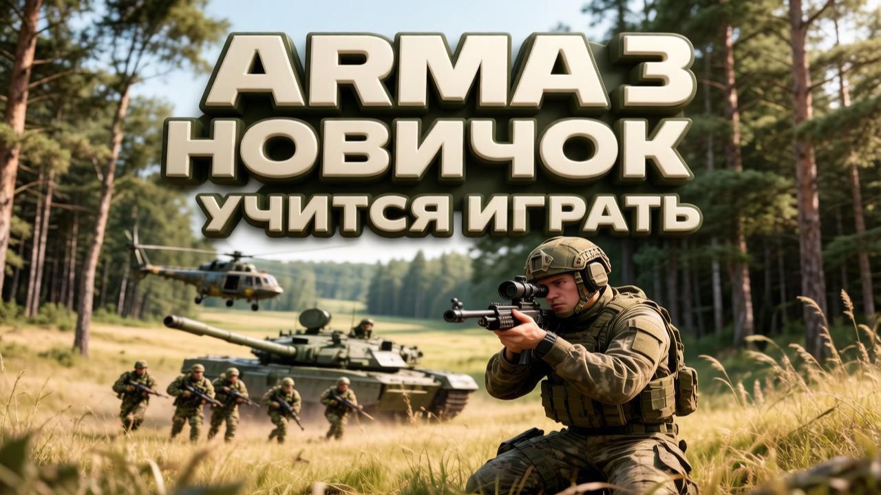 ARMA 3 | НОВИЧОК ПОЗНАЁТ МЕХАНИКУ ИГРЫ смотреть онлайн