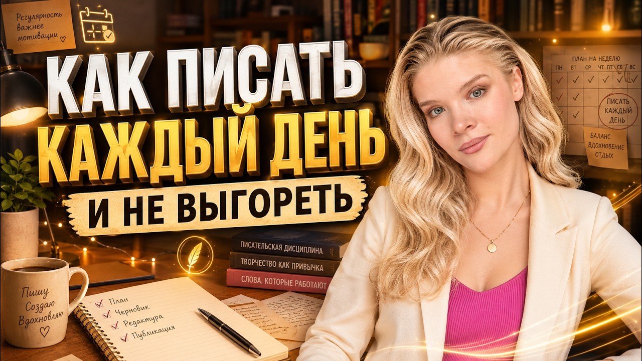 Как писать каждый день и не перегореть: Секреты продуктивности и энергии творца смотреть онлайн