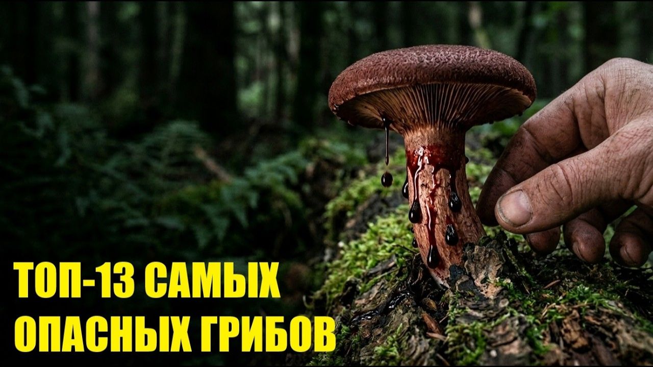 (ИСТОРИЯ НА КАРТЕ)ГРИБЫ-УБИЙЦЫ: 13 Грибов, Которые Нельзя Есть. НИКОГДА!
