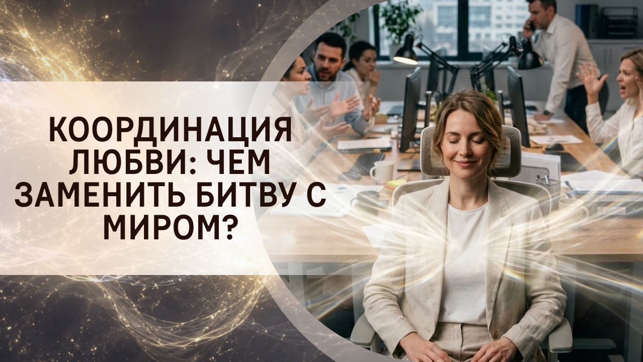 Координация любви: чем заменить битву с миром? смотреть онлайн
