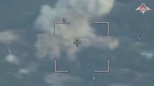 Нанесения удара ФАБ-1500 по боевикам ВСУ