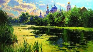 Летние пейзажи художника Евгения Вагина