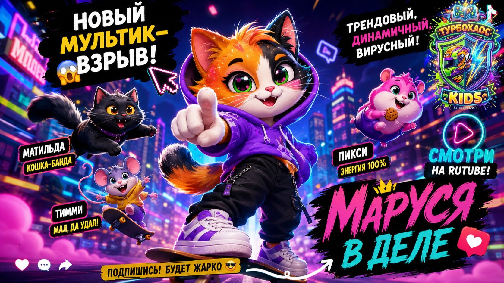 КОШКА МАРУСЯ В ДЕЛЕ серия 20
