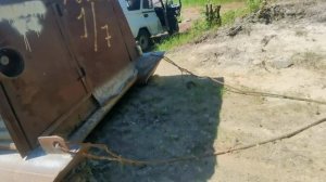 Рыбалка редкая но и тяжелая , пробоина от старости.