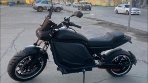 Обзор и тест динамики разгона электромотоцикла Eco Koleso X7 5000W 72V100Ah #электробайк #мотоцикл