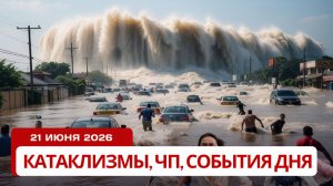 Новости Сегодня 21.06.2026 Катаклизмы, ЧП, События дня | Россия Индия США Европа Китай