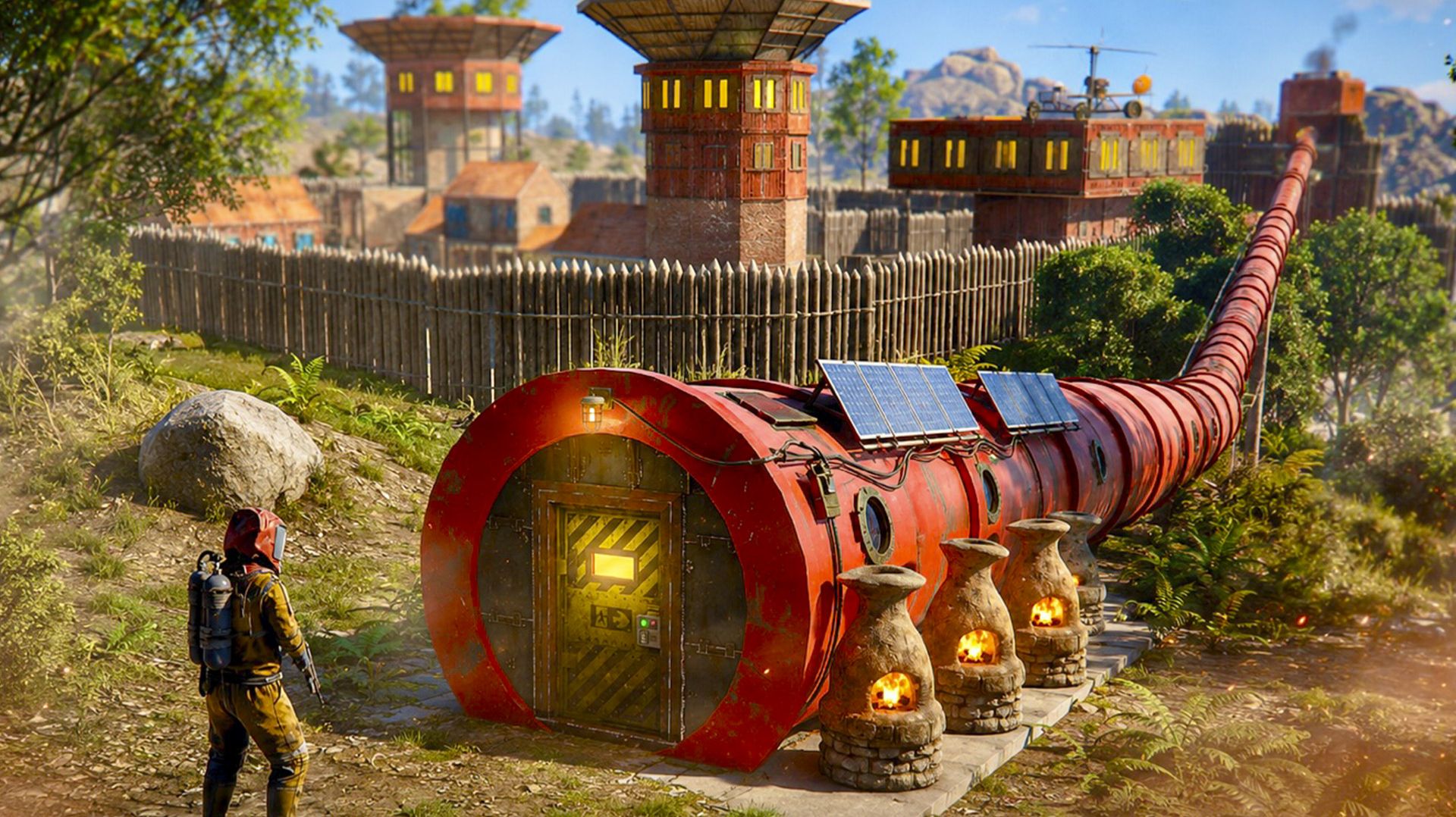 Живу в СЕКРЕТНОЙ ТРУБЕ рядом с Кланом целый Вайп в Rust/Раст смотреть онлайн