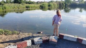 Приехали в город. Вечерняя прогулка.