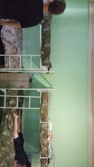 Убираемся в комнате в лагере