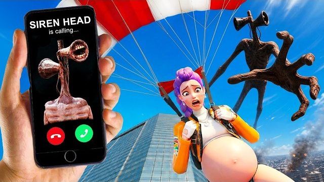 ШОК! БЕРЕМЕННАЯ РУМИ ИЗ K-POP HUNTRIX БЕЖИТ ОТ СИРЕНХЕДА! 😱 [01:297, 01:299]