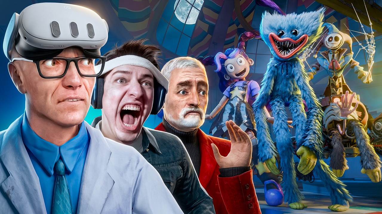 VR 24 ЧАСА ВЫЖИВАНИЯ в POPPY PLAYTIME ГЛАВА 5 в Garry’s Mod смотреть онлайн