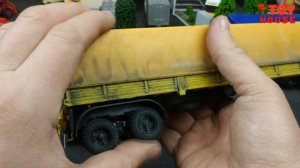 Тюнинг МОДЕЛИ КАМАЗ не ИЗ СЕРИАЛА ДАЛЬНОБОЙЩИКИ! Грузовик 1/43. Про машинки.