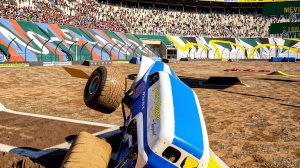 Трюки. Монстр Траки. Шоу машины Monster Jam Showdown