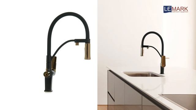Смеситель для кухни с подключением к фильтру Lemark Bronx LM3761BLR