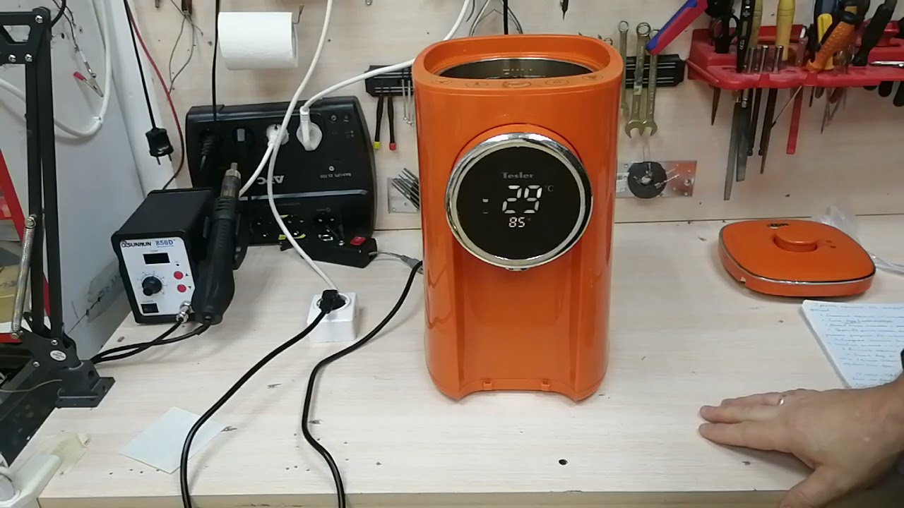 Термопот Tesler tp-5055 Как сделать автокалибровку датчиков воды \При полном резервуаре нет воды смотреть онлайн