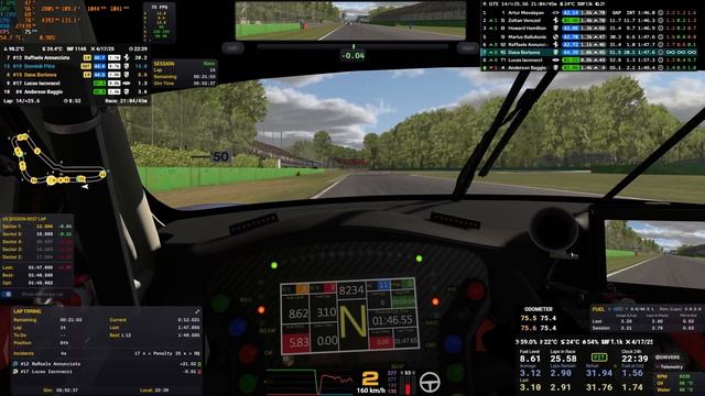 iRacing GTE Sprint Series [21-06-2026 22-02-07] - Autodromo Nazionale Monza