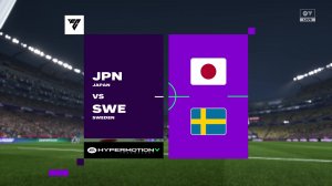 Япония - Швеция Чемпионат Мира 2026 игра FC26
