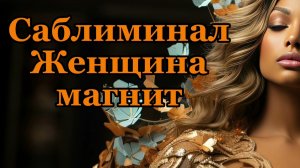Саблиминал женщина магнит