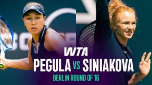 17.06.2026 | Джессики Пегулы - Катерины Синяковой | Лучшие моменты матча | WTA BERLIN 2026
