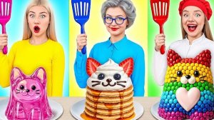 Кулинарный Челлендж: Я против Бабушки | Удивительные Лайфхаки и Хитрости